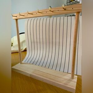 Wooden jewelry stand